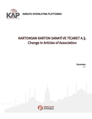 Material Event Disclosure Form 3 - 31/03/2022