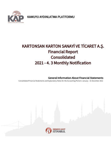 Financial Statements and Notes 12/2021