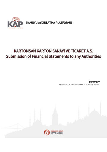 Material Event Disclosure Form 25/02/2022