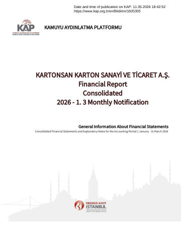 Financial Statements and Notes 03/2026